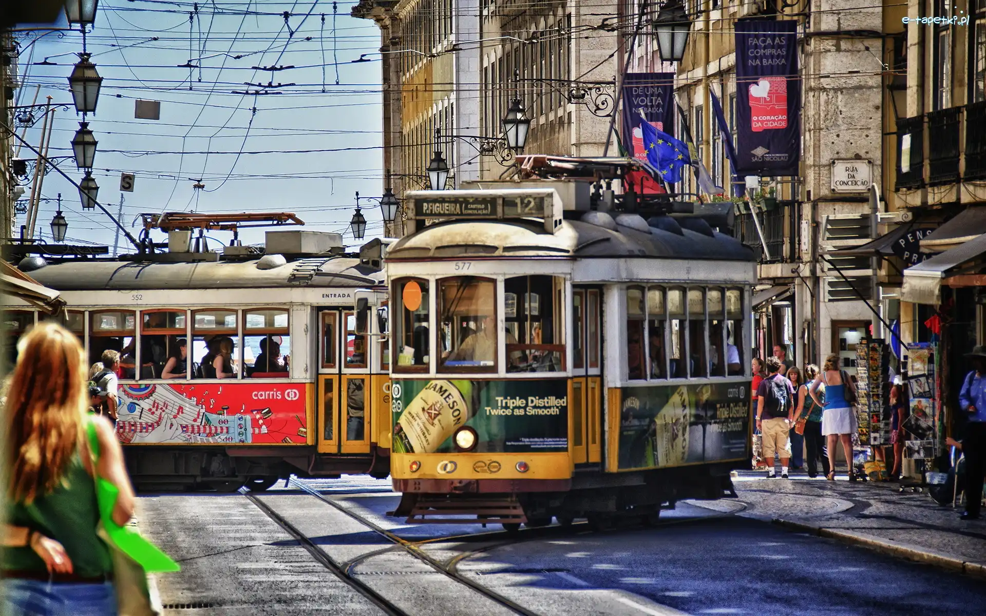 Tramwaje, Lizbona, Portugalia