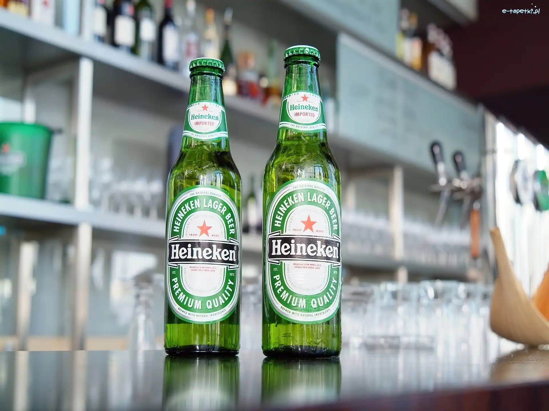 butelki, Heineken, Piwo