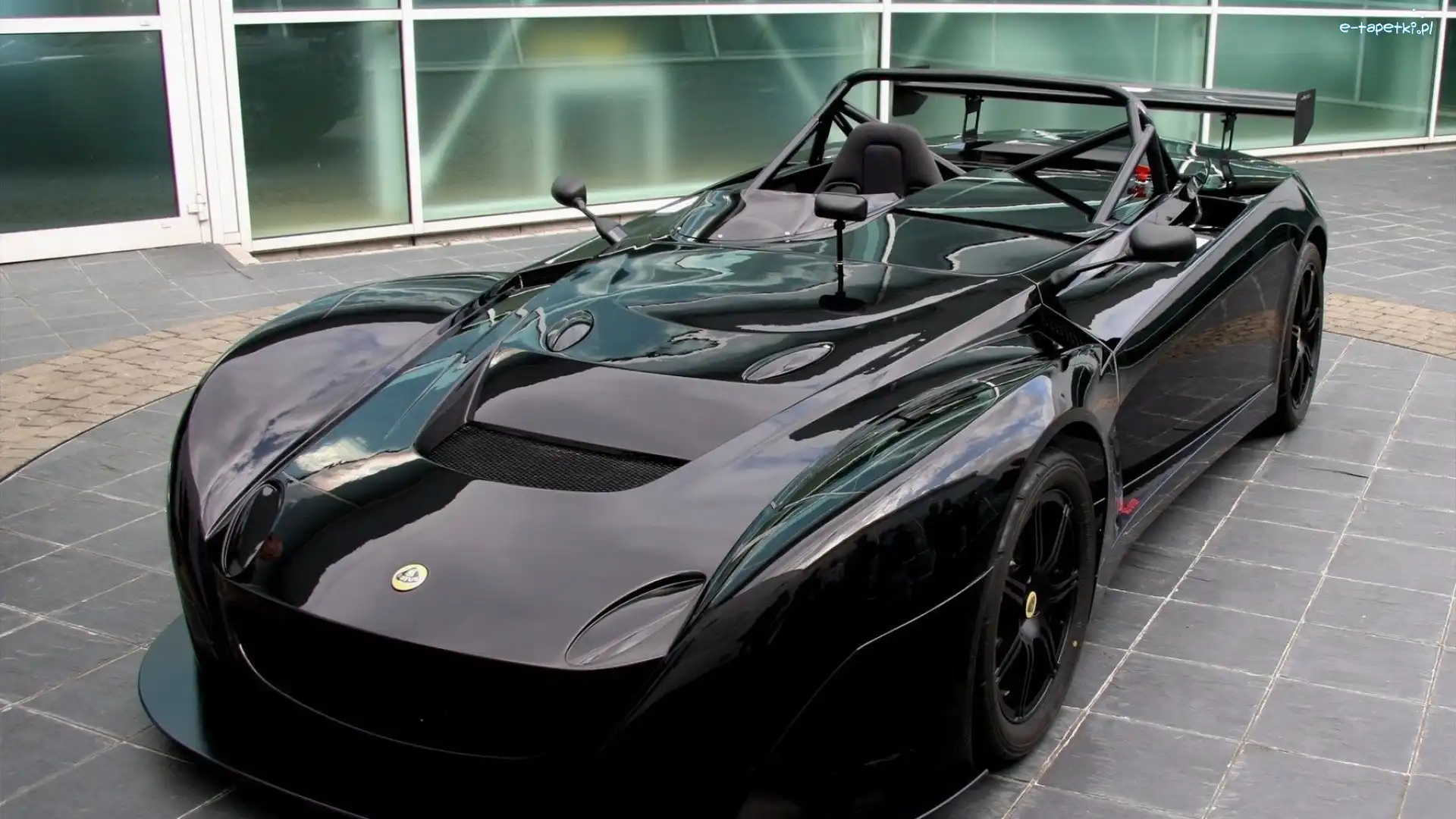 Czarny, Lotus, Samochód, Sportowy, Cabrio
