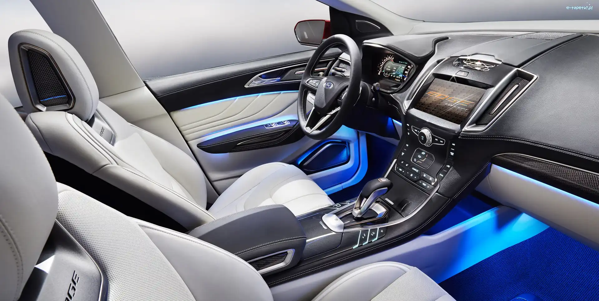 kokpit, Ford Edge Concept