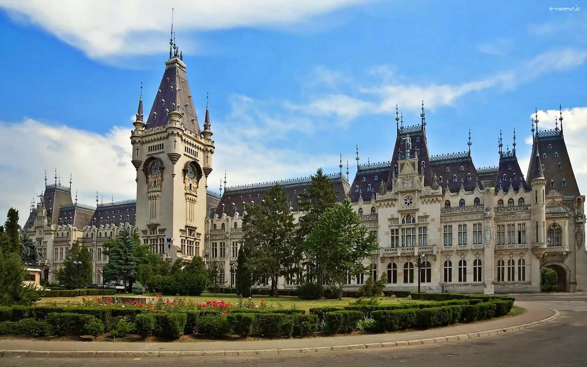 Kultury, Jassy, Park, Pałac