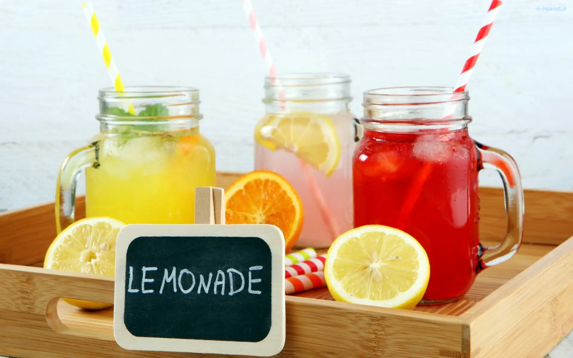 Owoce, Lemoniada, Napoje