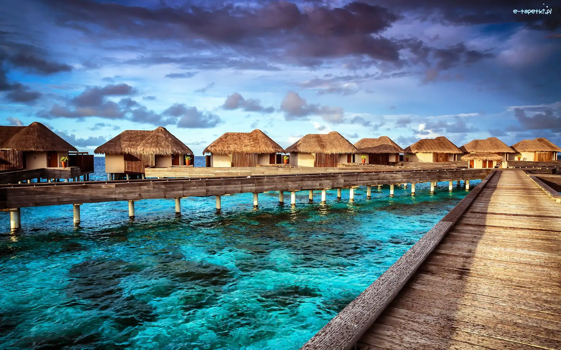 Molo, Hotel, Domki, Morze, Hotelowy, Kompleks