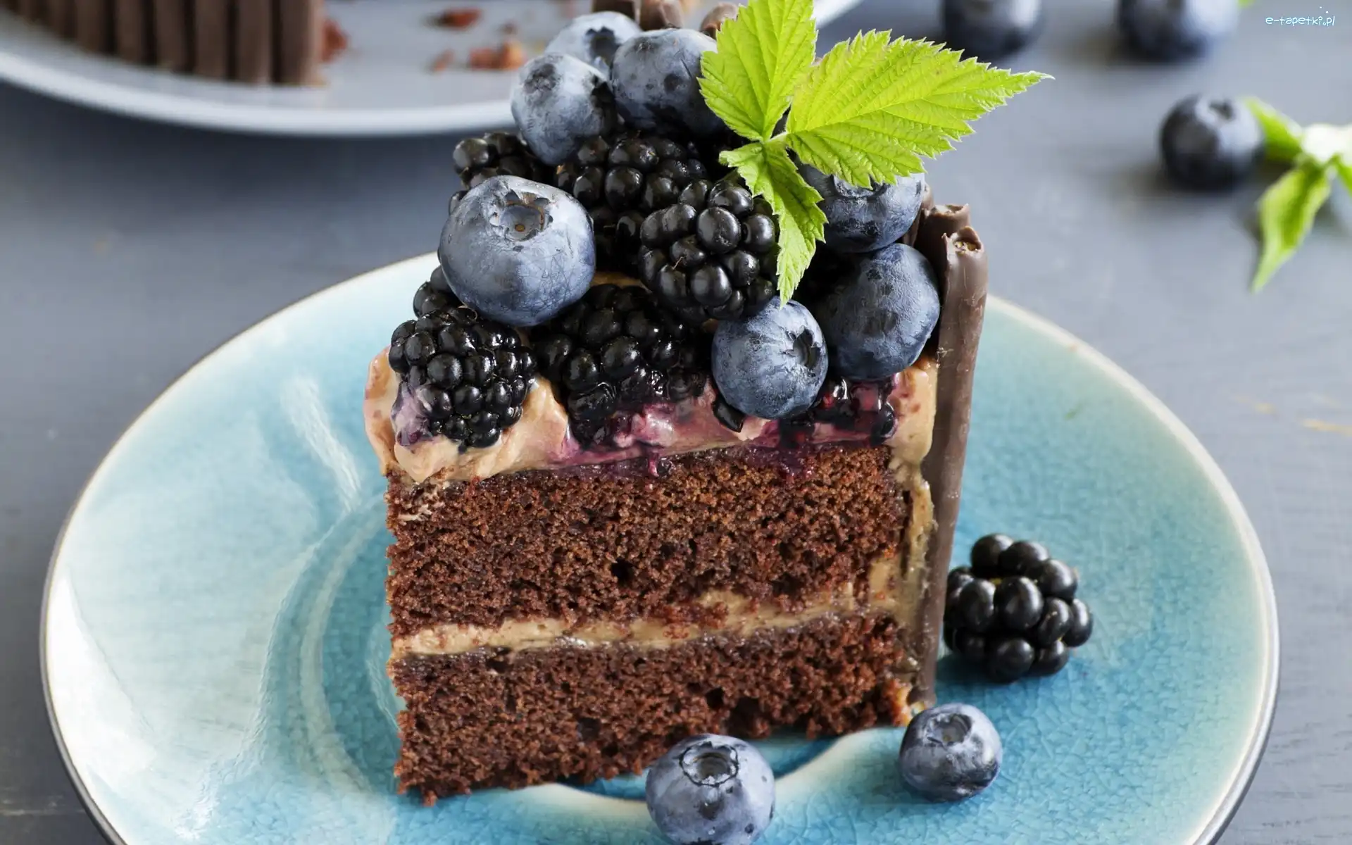 Owoce, Kawalek, Tort