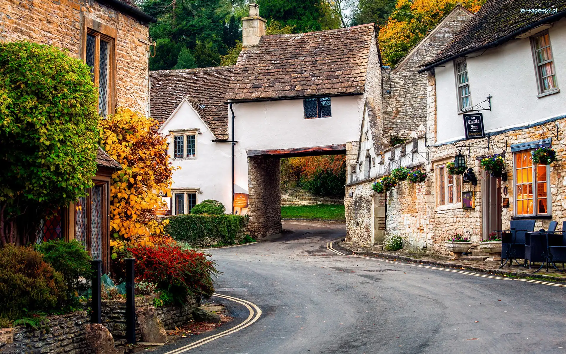 Hrabstwo Wiltshire, Domy, Anglia, Wieś Castle Combe
