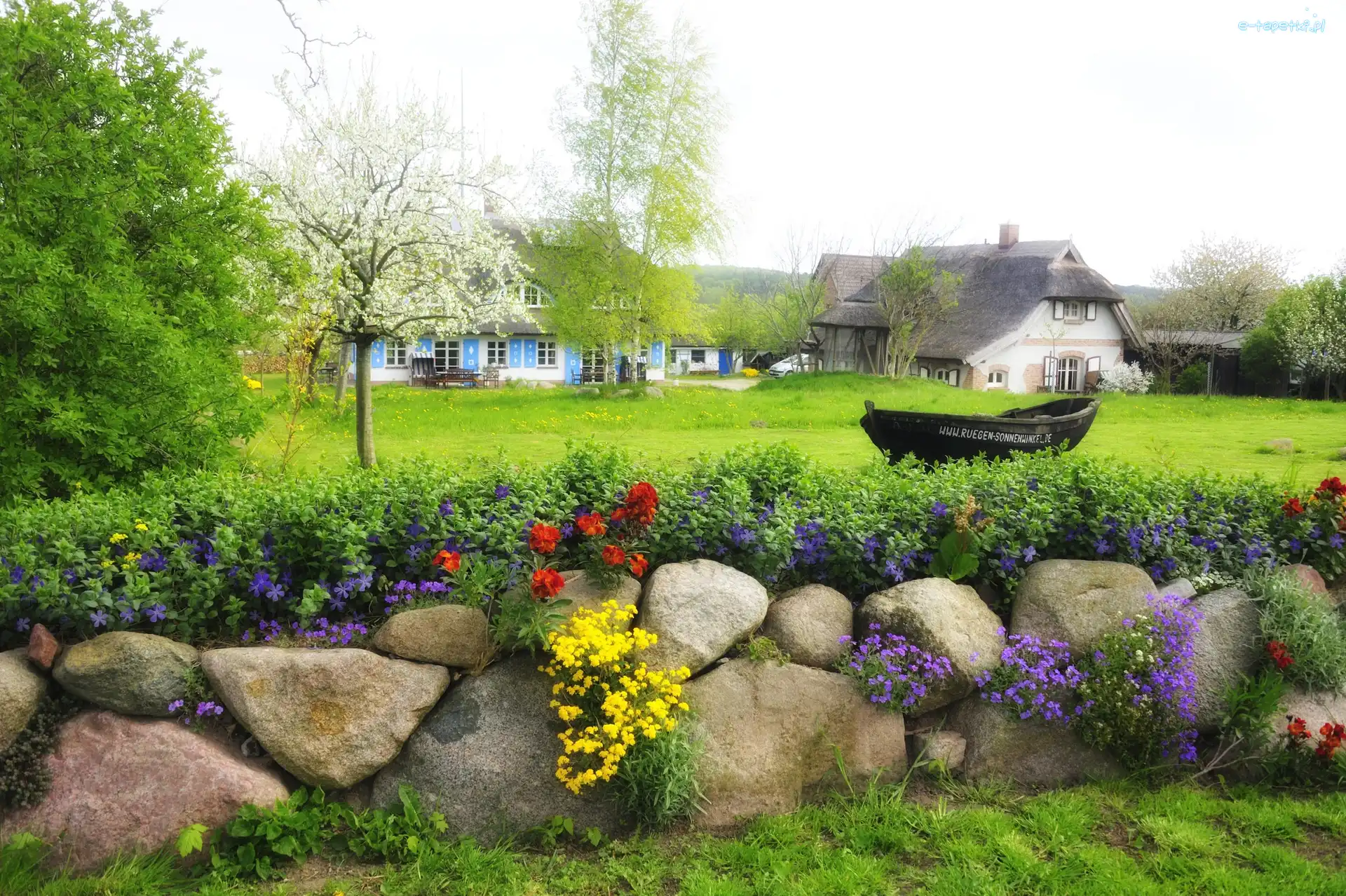 Kamienie, ogród