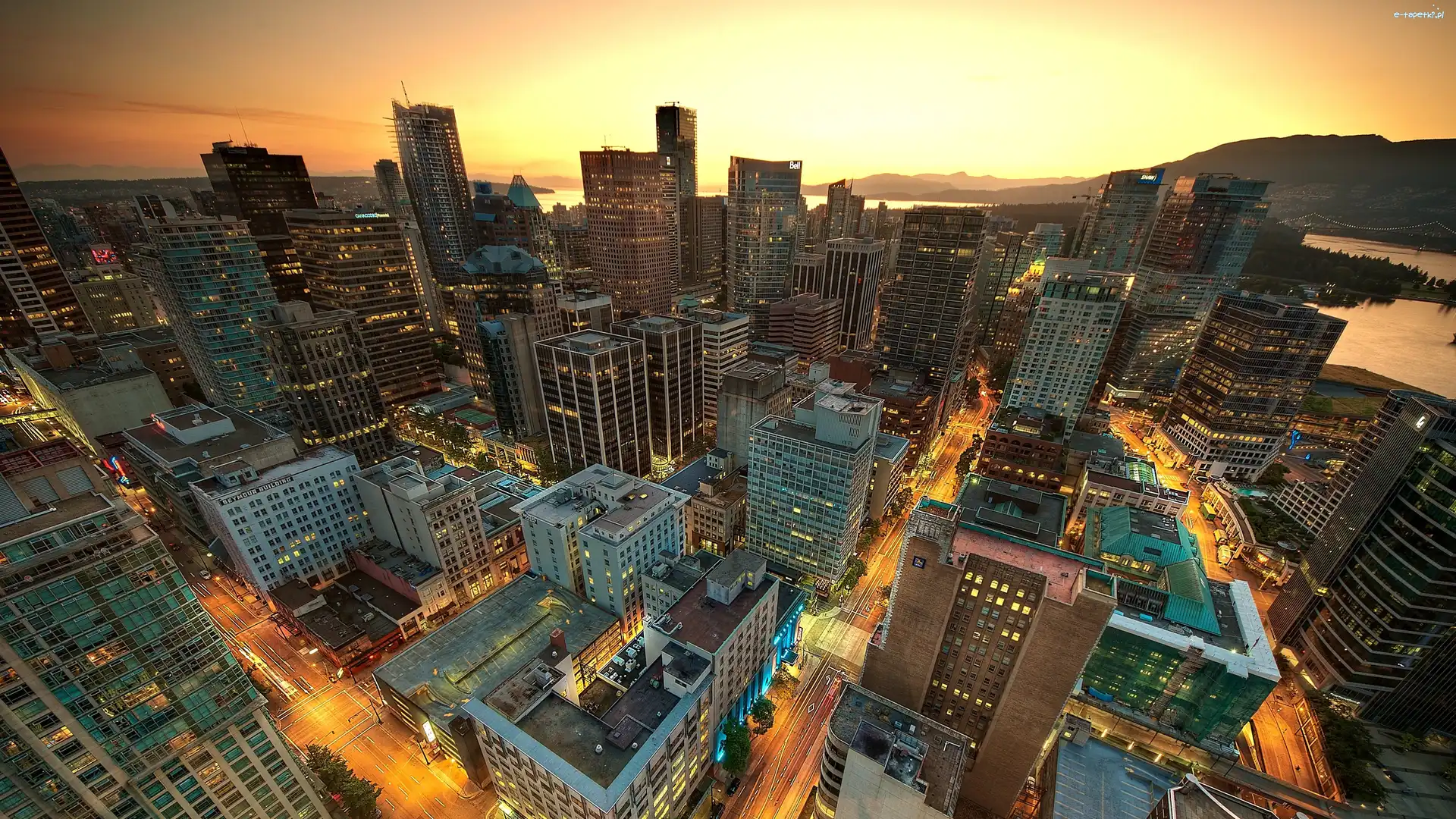 Miasto, Vancouver, Kanada