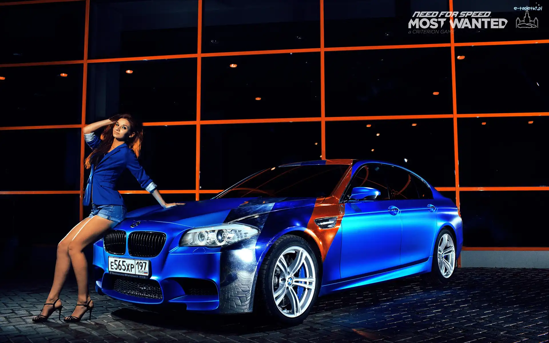 Most wanted, Girl car, BMW, Need for speed