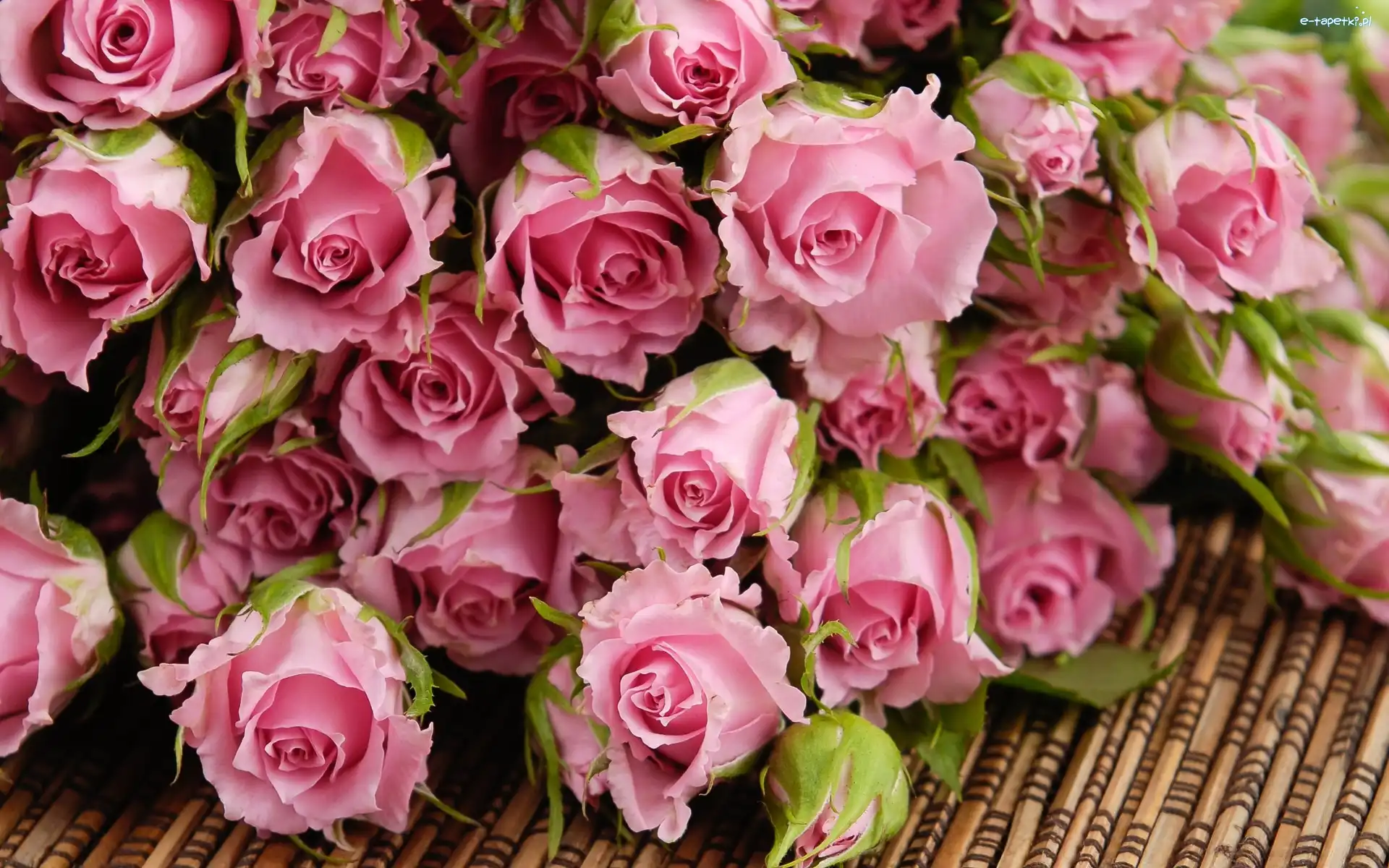 Roze, Rozowe, Bukiet