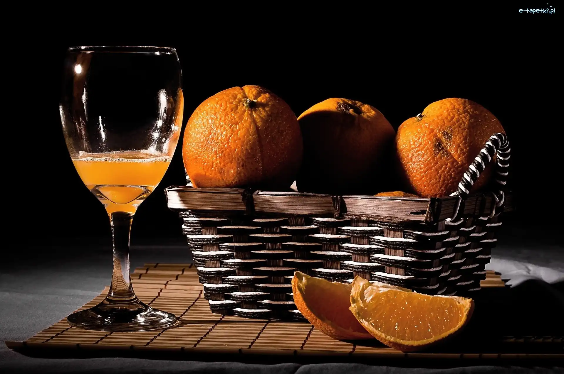 Pomarancze, Koszyk