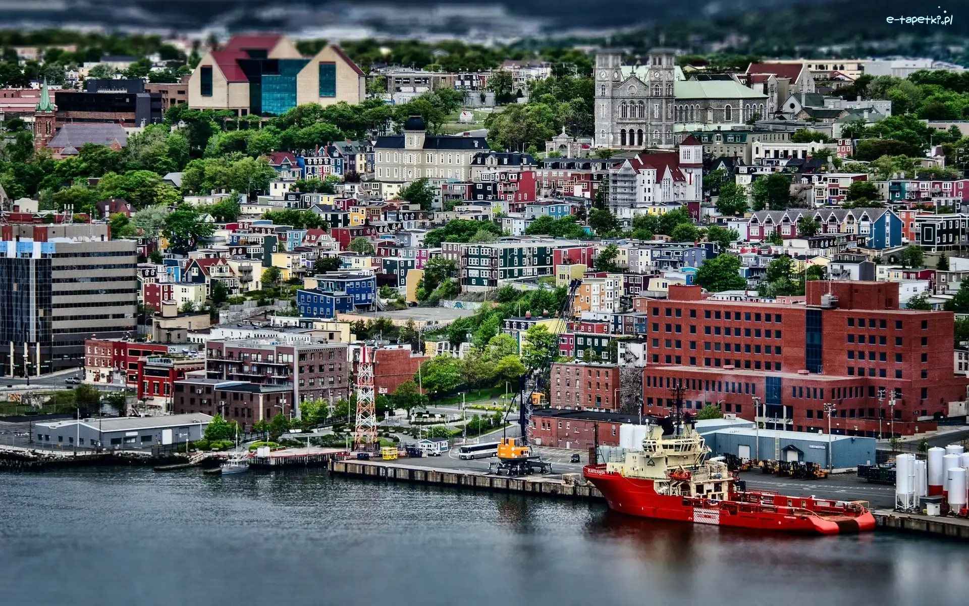Miasto, St Johns, Kanada
