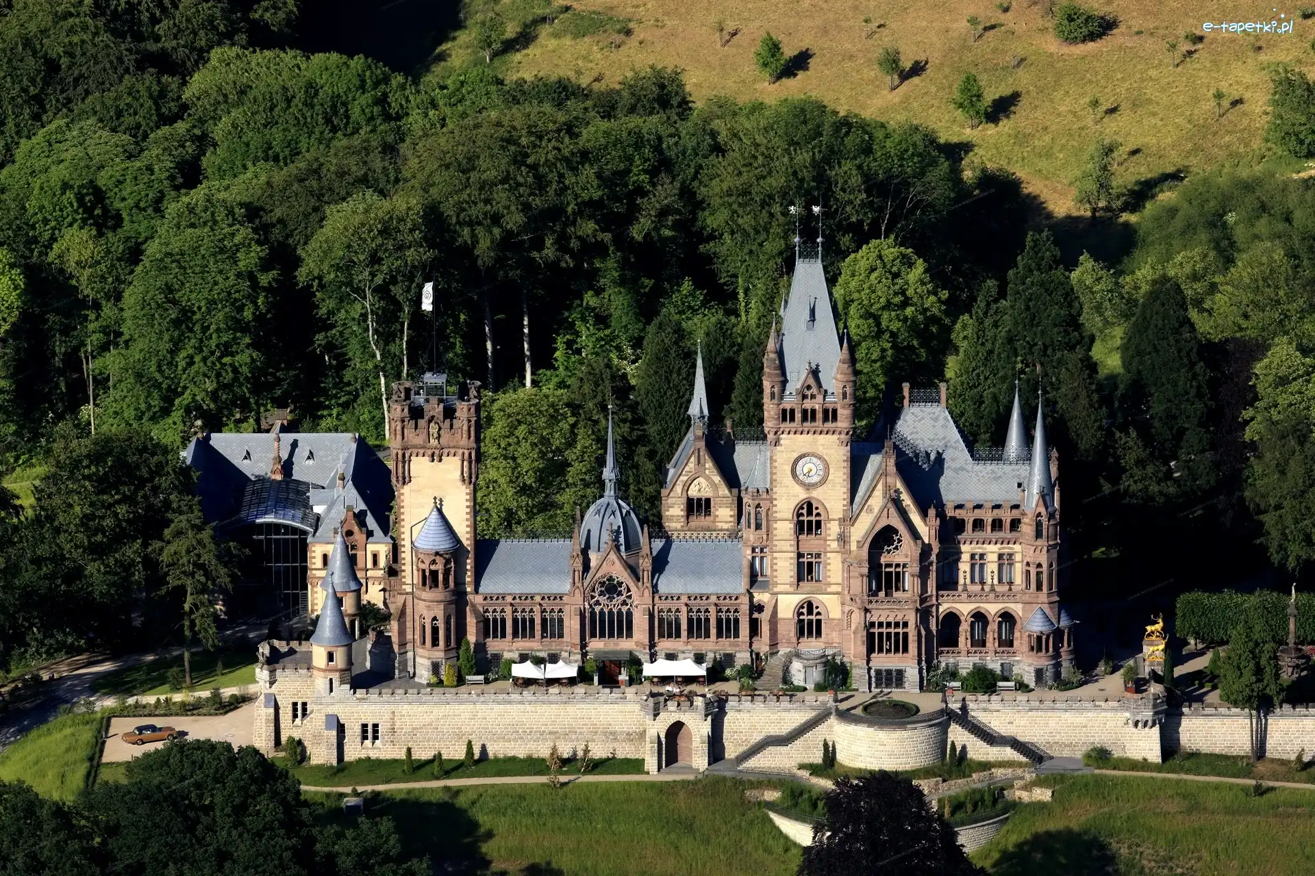 Niemcy, Drachenburg, Zamek