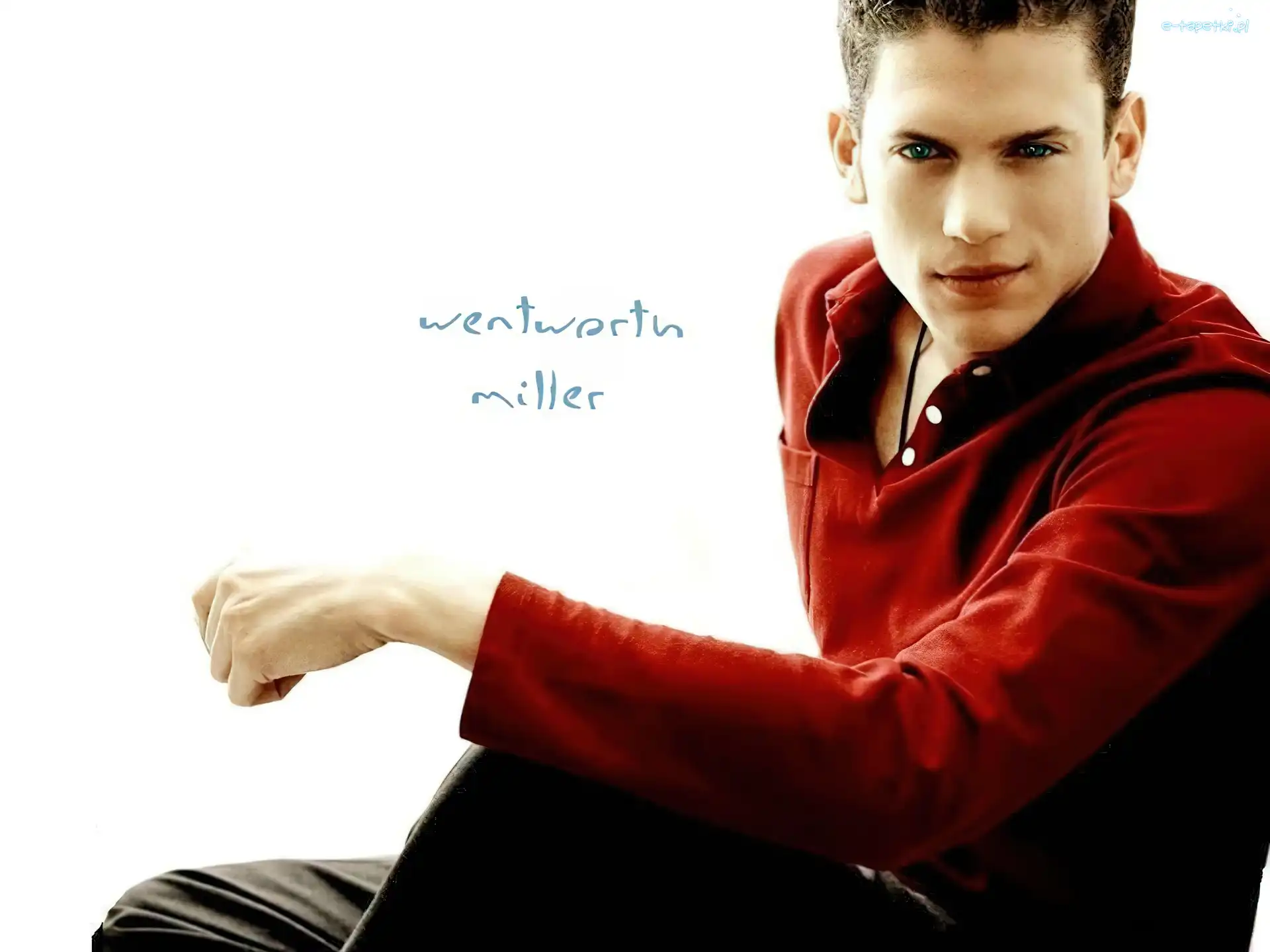 czerwona bluzka, Wentworth Miller
