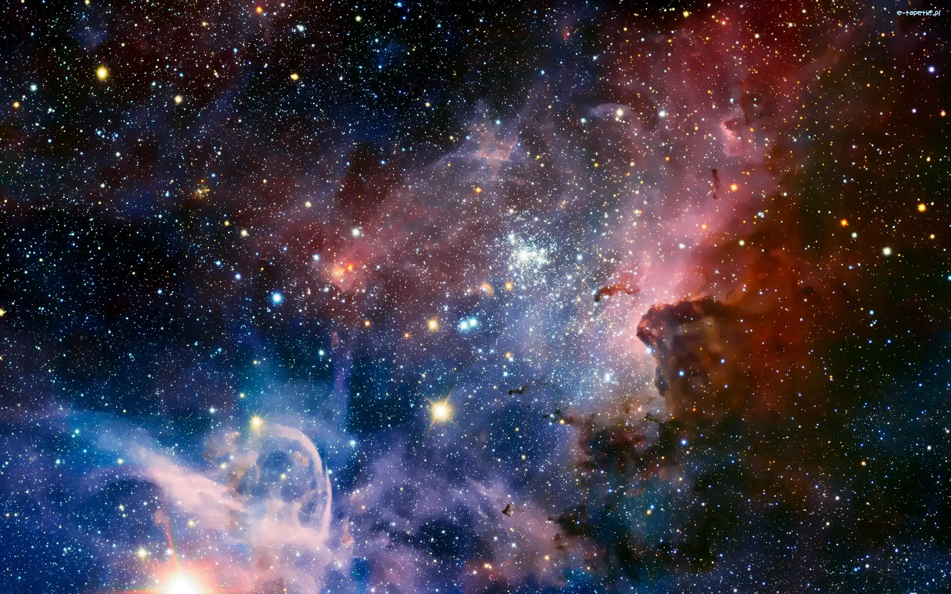 Mgławica, Gwiazdy, Kosmos