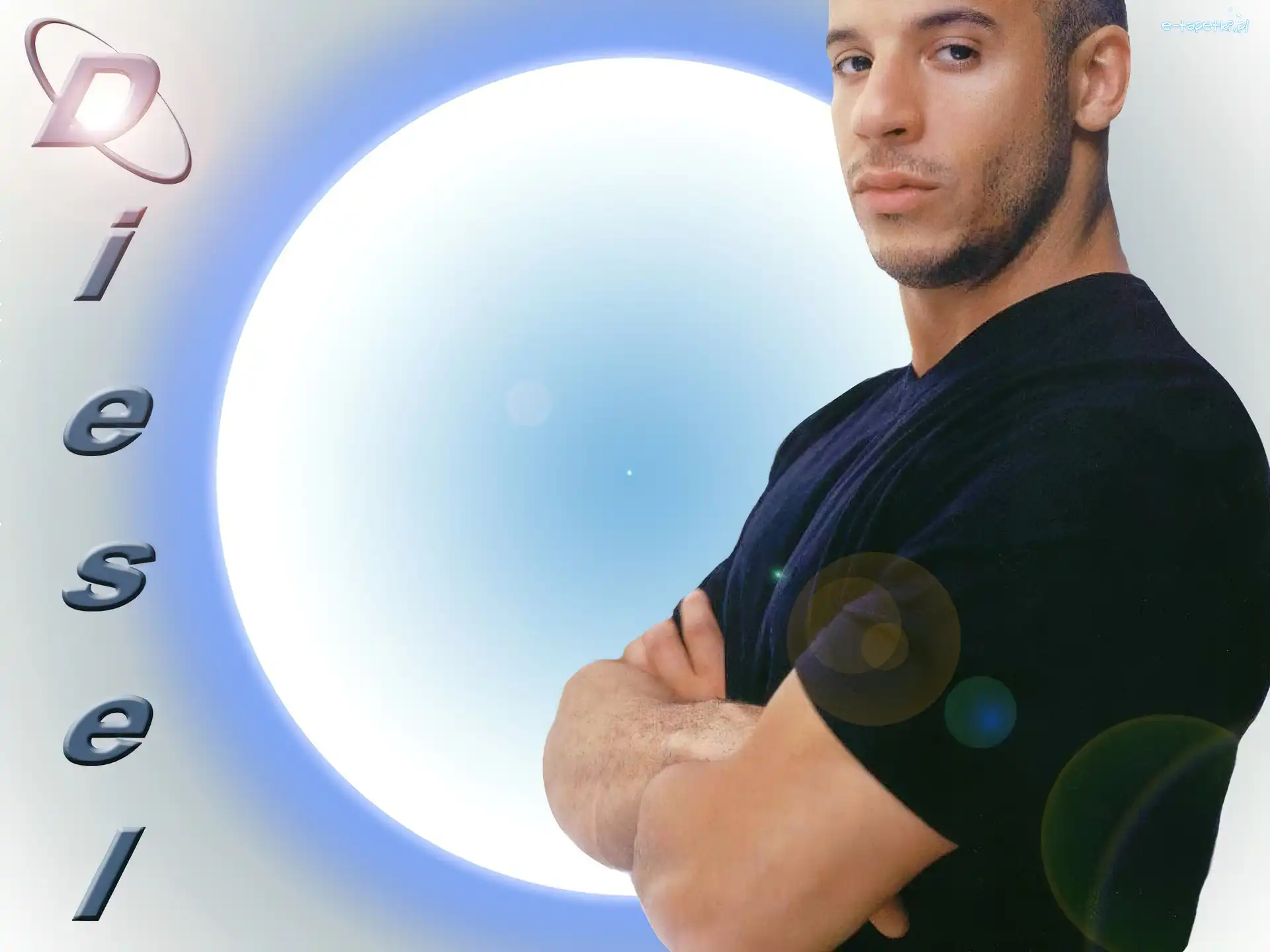 czarna koszulka, Vin Diesel