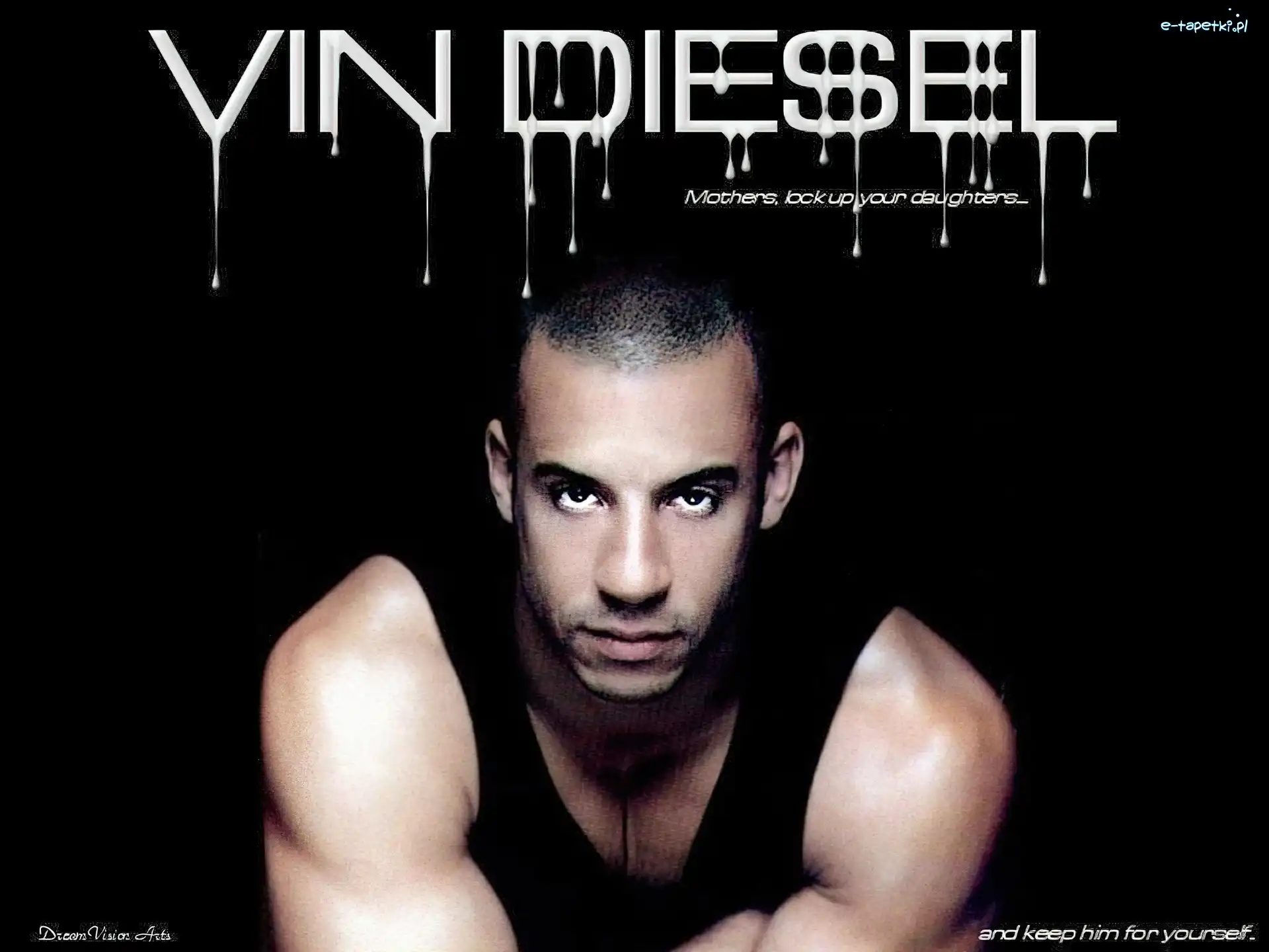 czarna koszulka, Vin Diesel