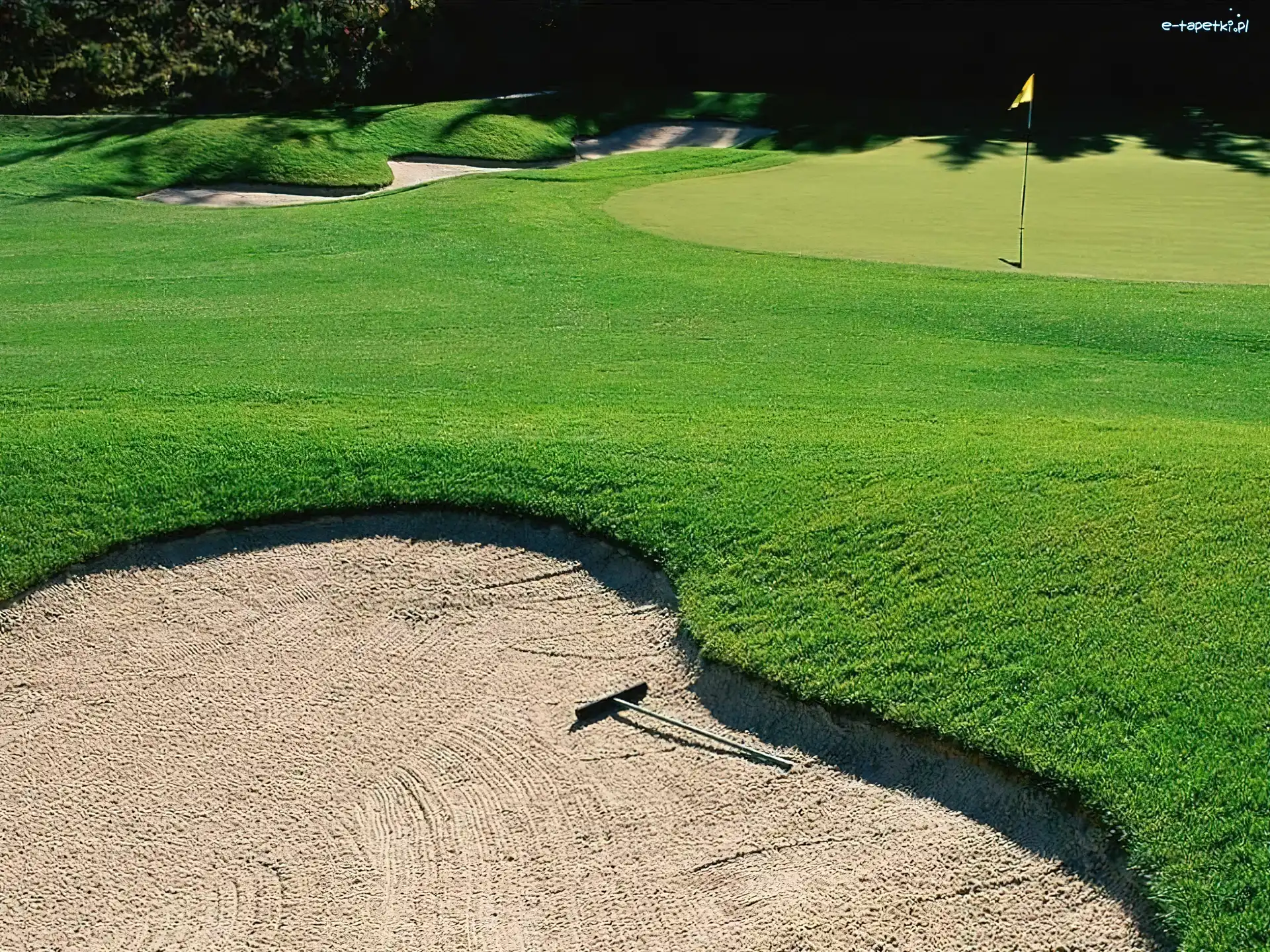 piasek, pole golfowe , Sportowe Golf