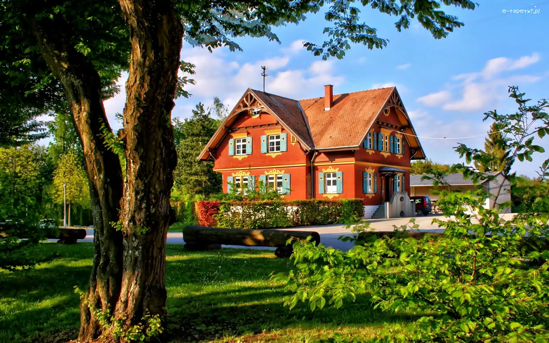 Projekt, Park, Dom