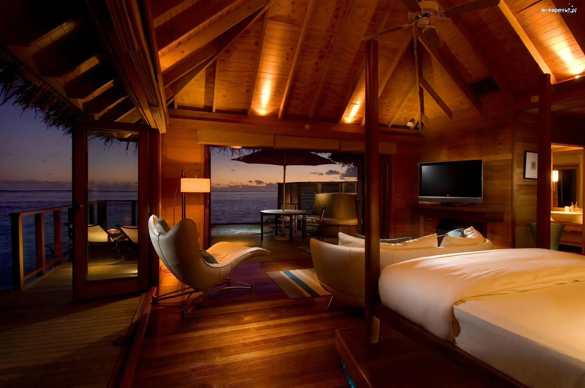 Morze, Bungalow, Dom