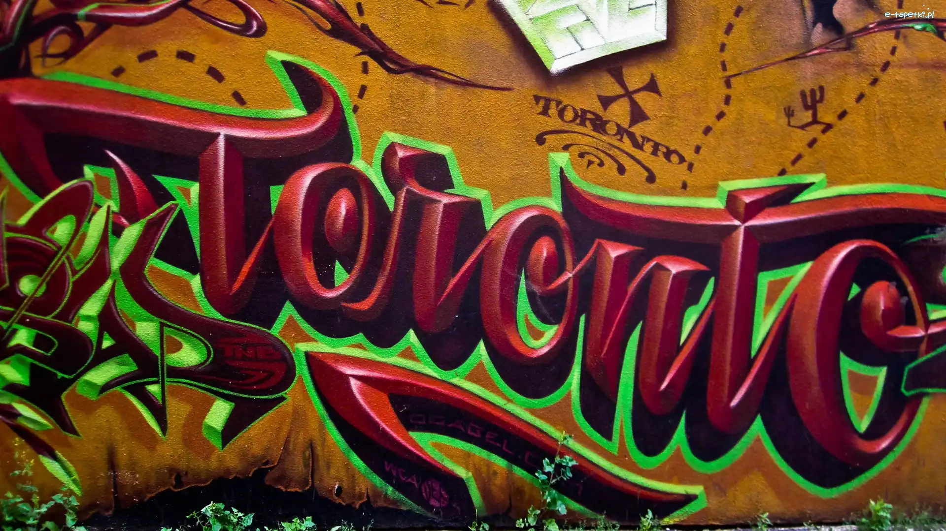 Napisy, Graffiti