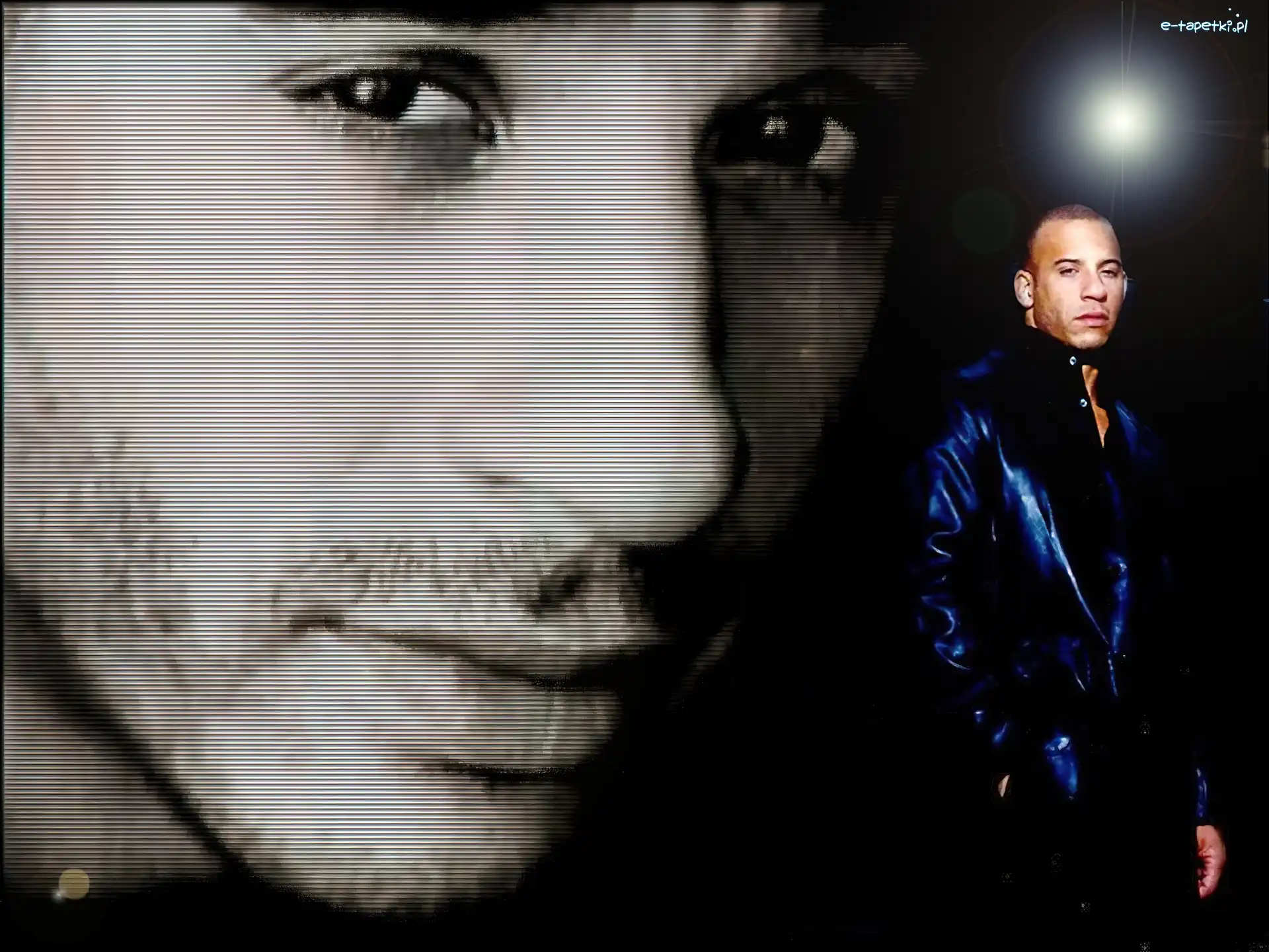 ciemne oczy, twarz, Vin Diesel