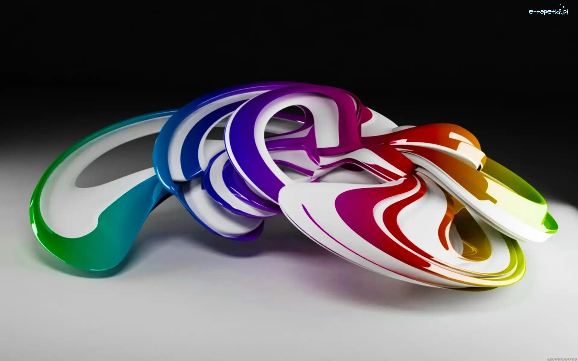 Plastik, 3D, Abstrakcja, Mazaje