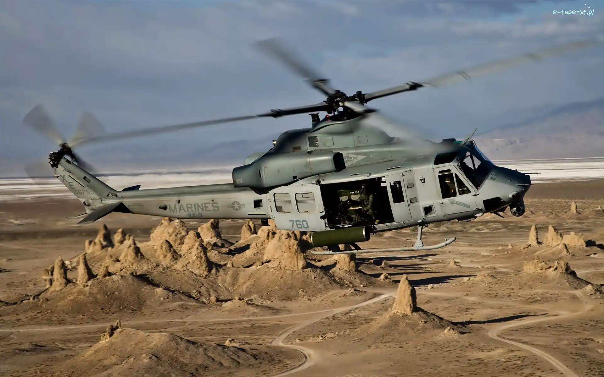 Plaża, Marines VX-9, Helikopter