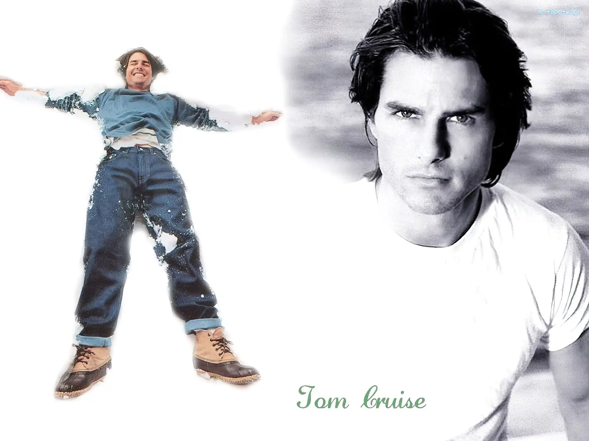 biała koszulka, Tom Cruise