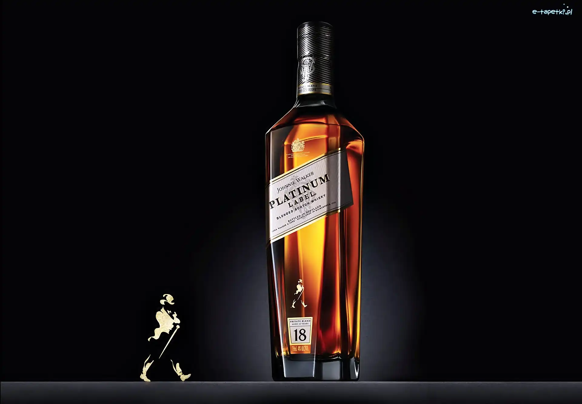 Platinum, Johnnie, Walker, Label, Whisky, Butelka