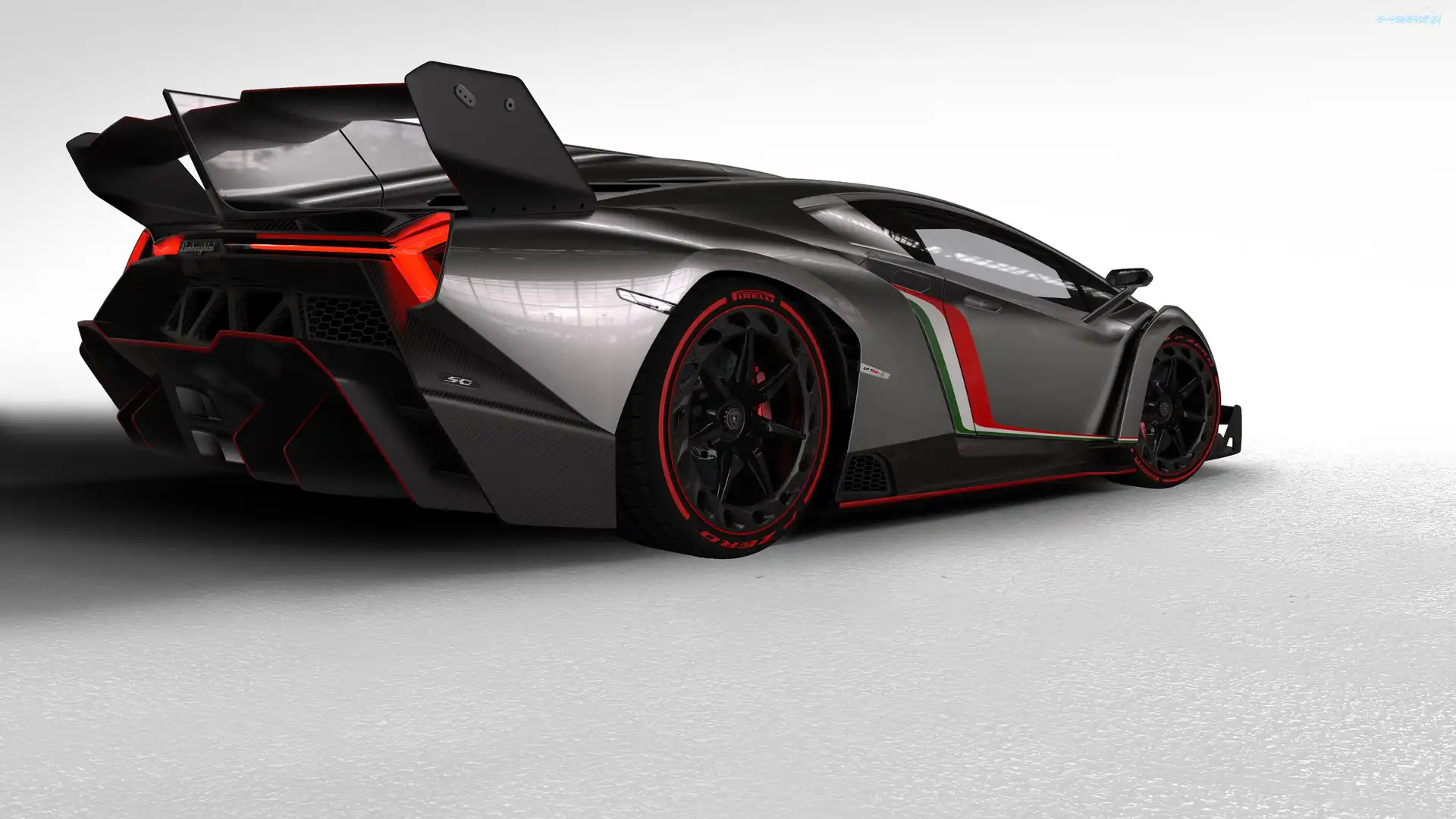 tył, Lamborghini Veneno