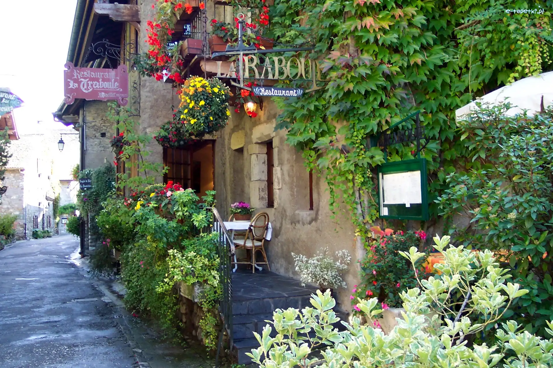 Restauracja, Ulica