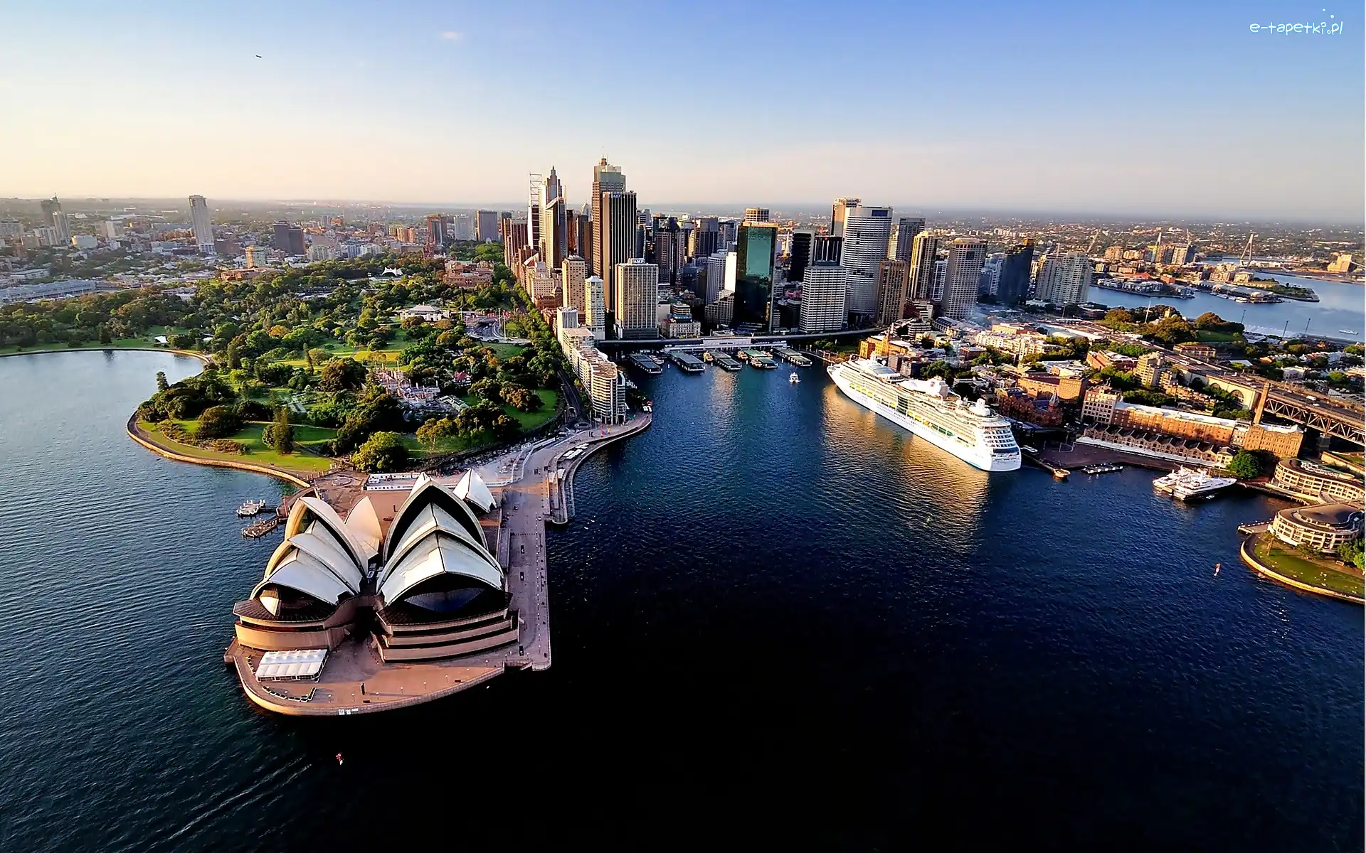 Sydney, Z lotu ptaka, Sydney Opera House, Australia