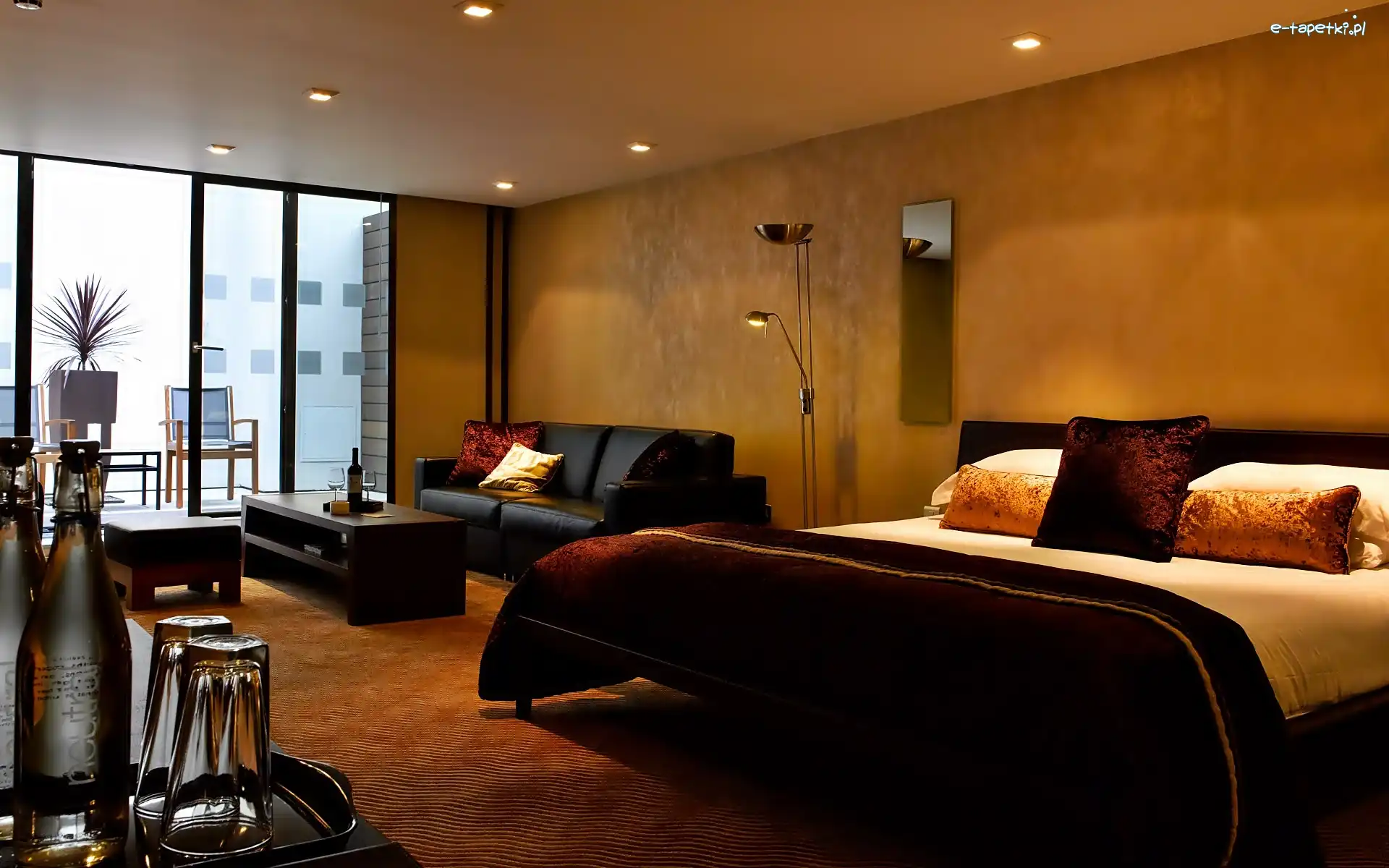 Hotel, Manchester, Radisson, Sypialnia
