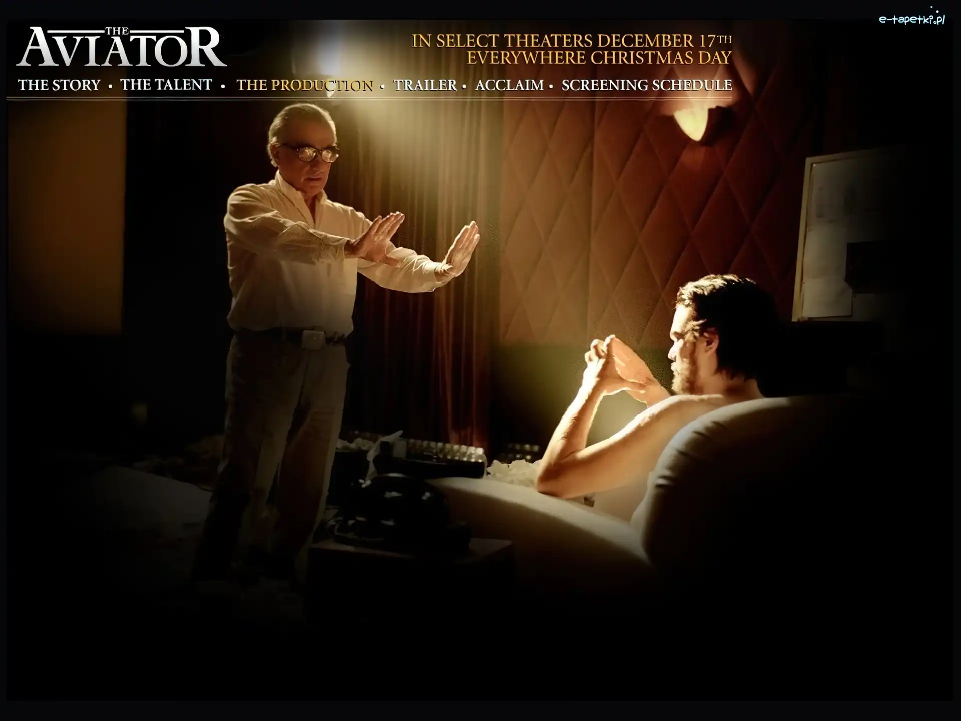 the aviator, Leonardo DiCaprio