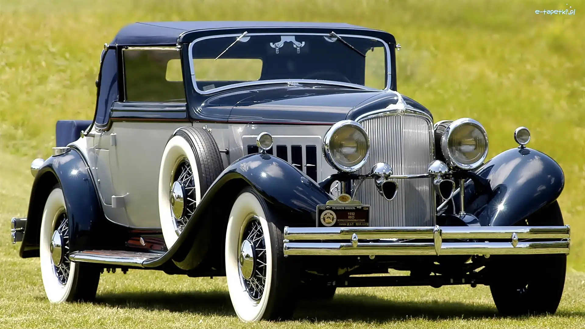 Zabytkowy, 1931, Reo Royale Convertible, Samochód