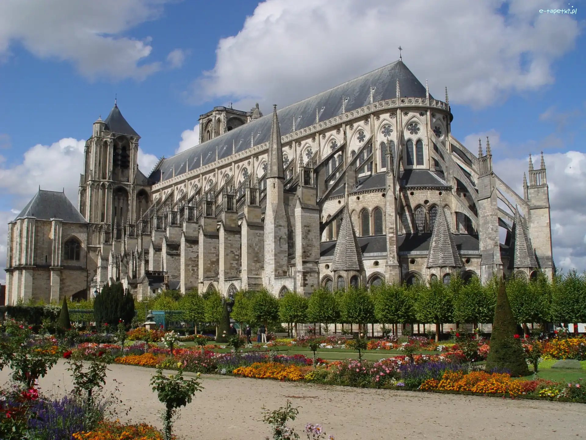Bourges, Świętego Szczepana, Gotycka Katedra, Francja