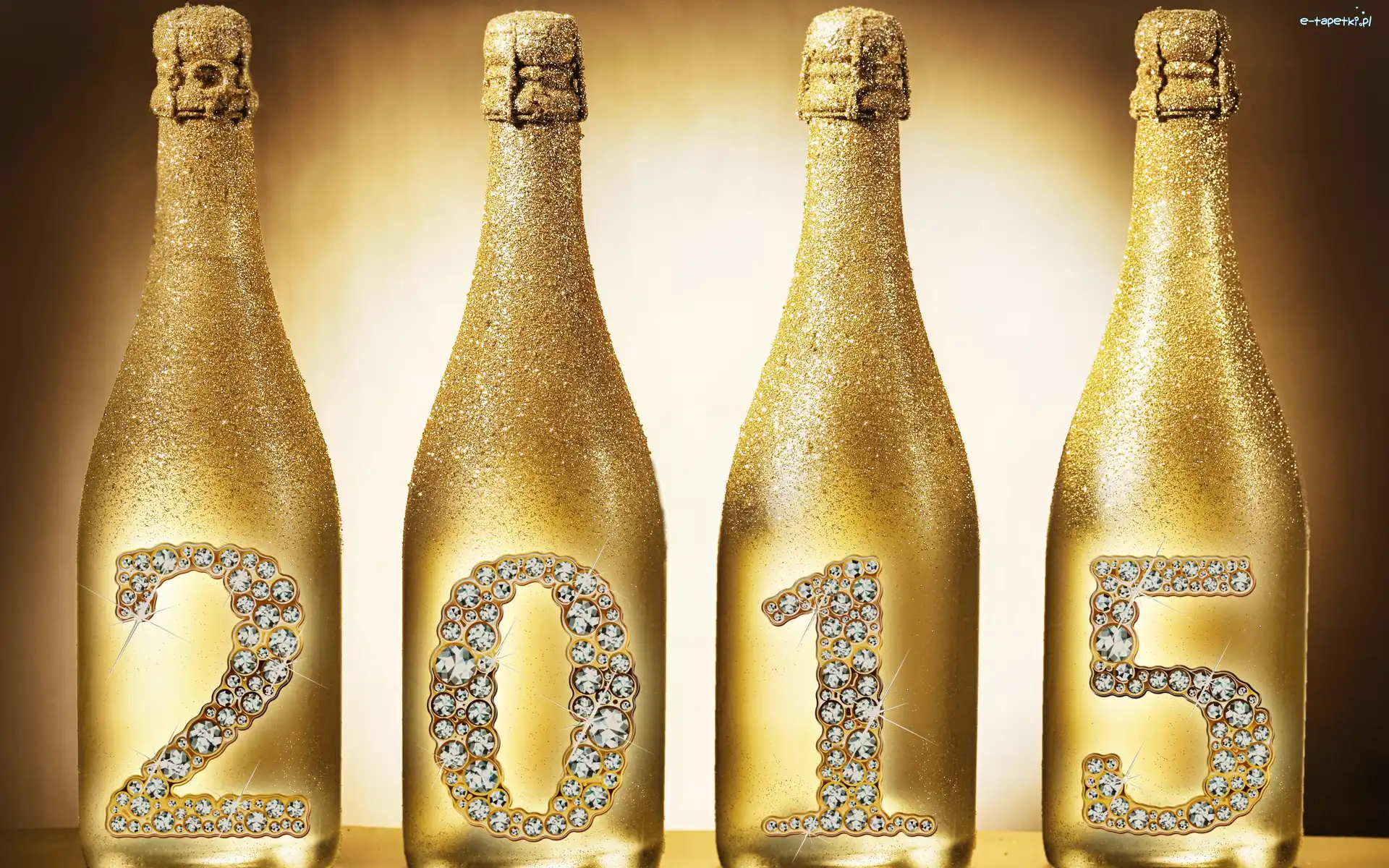 2015, Nowy Rok, Szampan