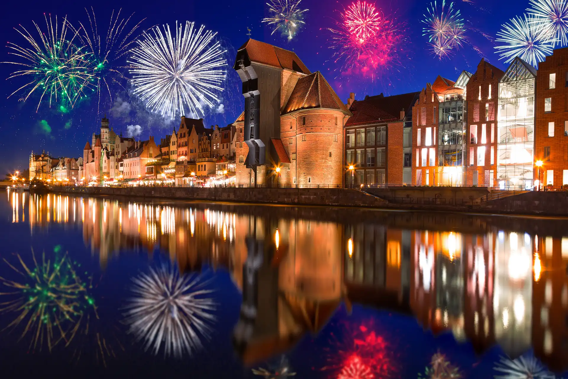 Polska, Gdańsk, Sylwester