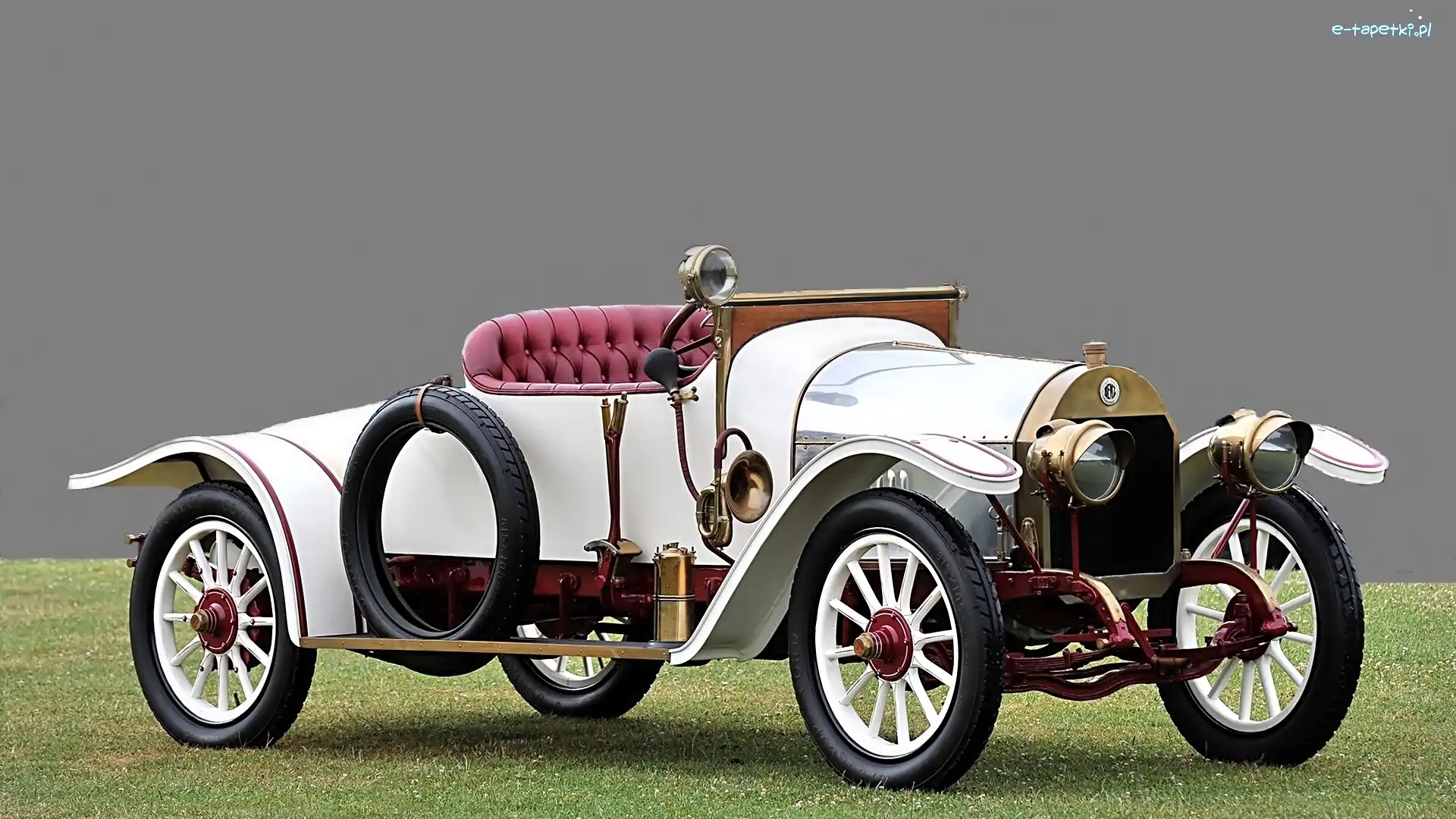 Samochód, Mercedes, Zabytkowy, 1913, Benz