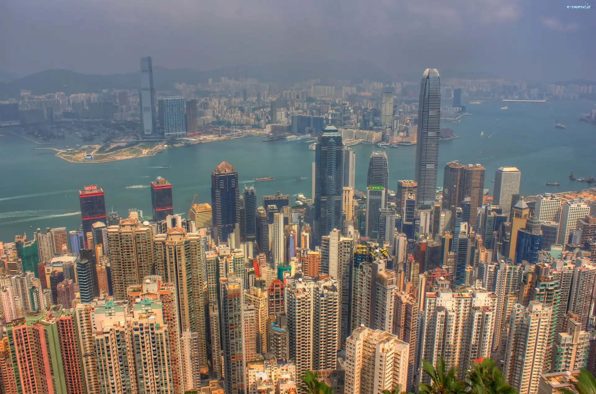 Chiny, Drapacz Chmur, Miasto, Hong Kong
