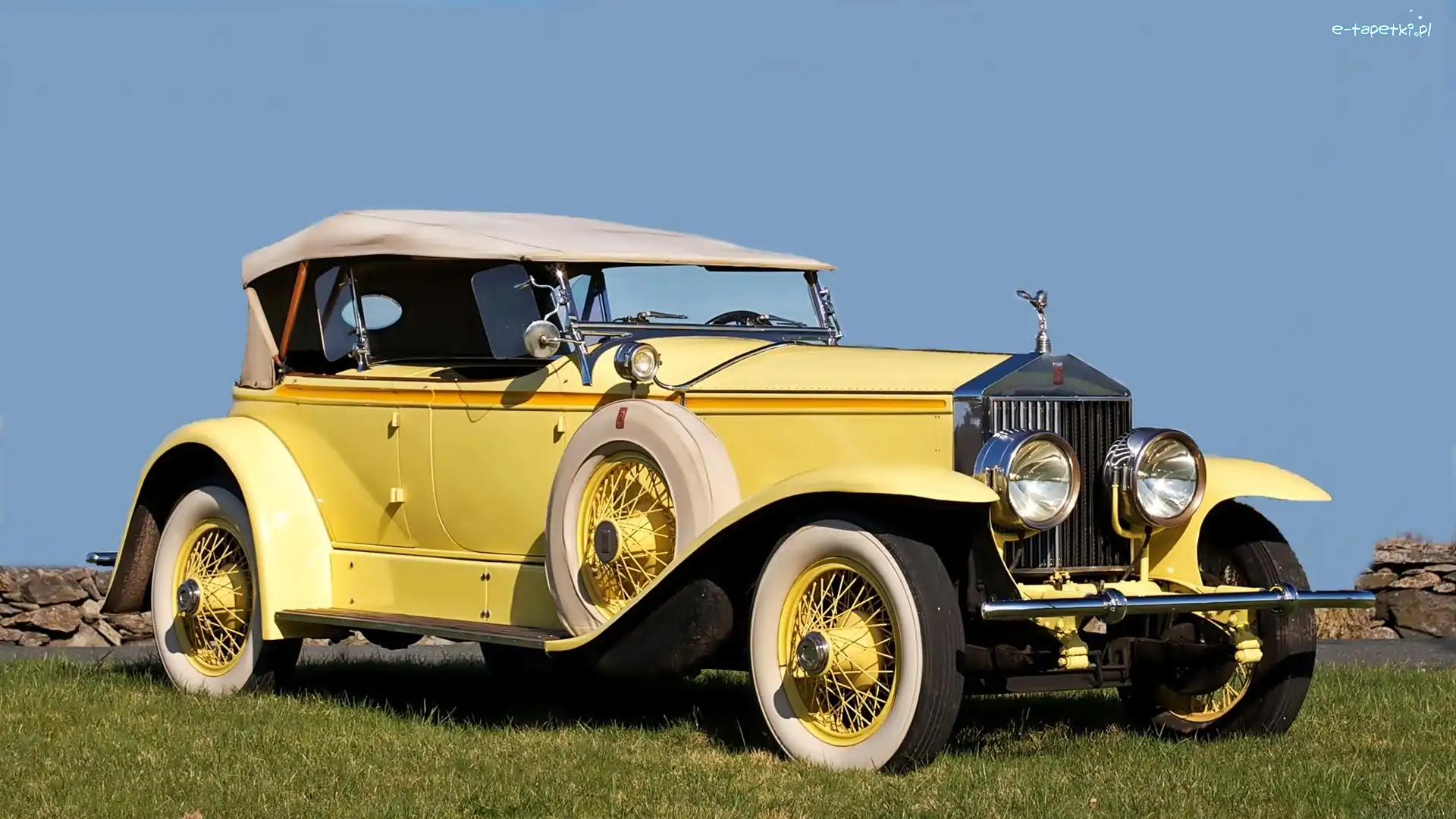 Samochód, Rolls-Royce, Zabytkowy, 1929, Phantom