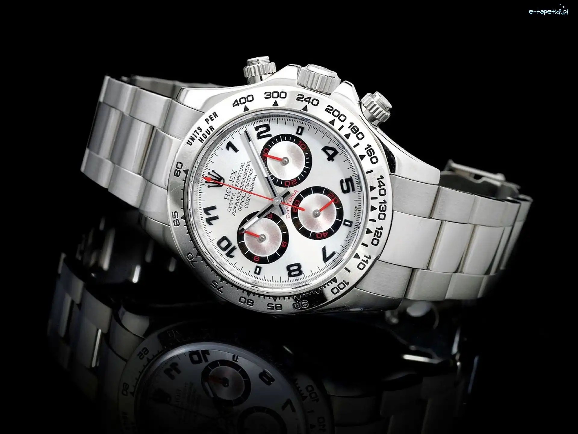 Rolex, Tło, Czarne, Zegarek