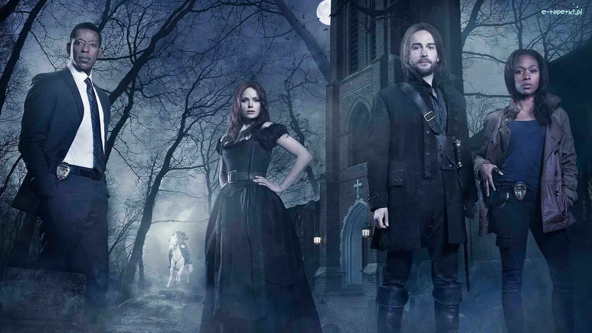 Nicole Beharie, Obsada, Orlando Jones, Sleepy Hollow, Jeździec bez głowy, Tom Mison, Katia Winter