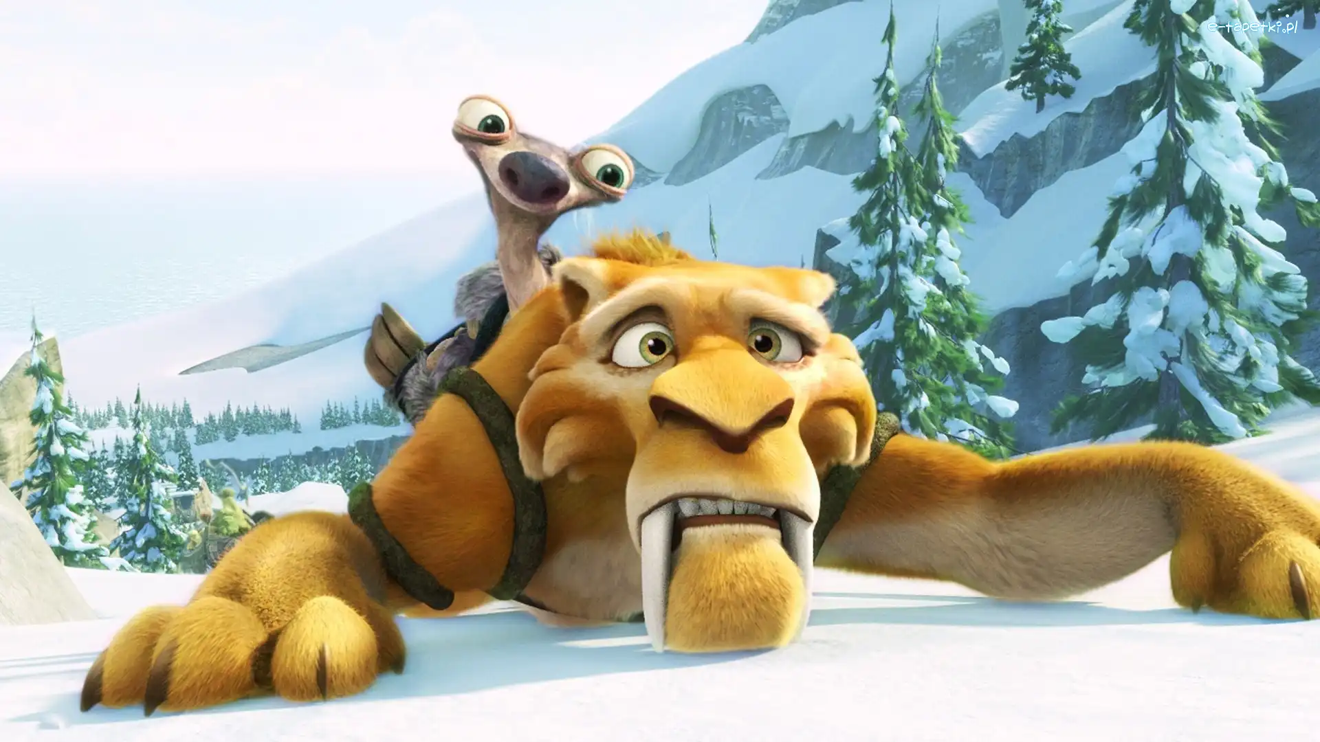 Epoka lodowcowa, Tygrys, Ice Age, Film