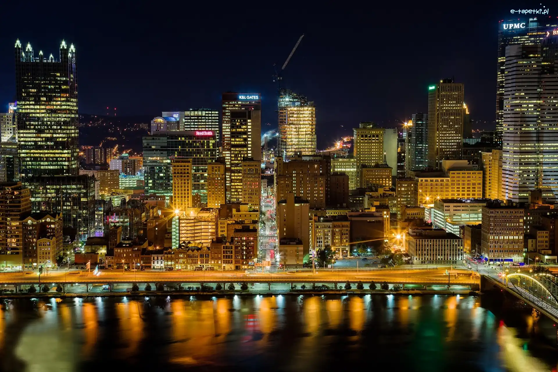 Nocą, Miasto, Pittsburgh