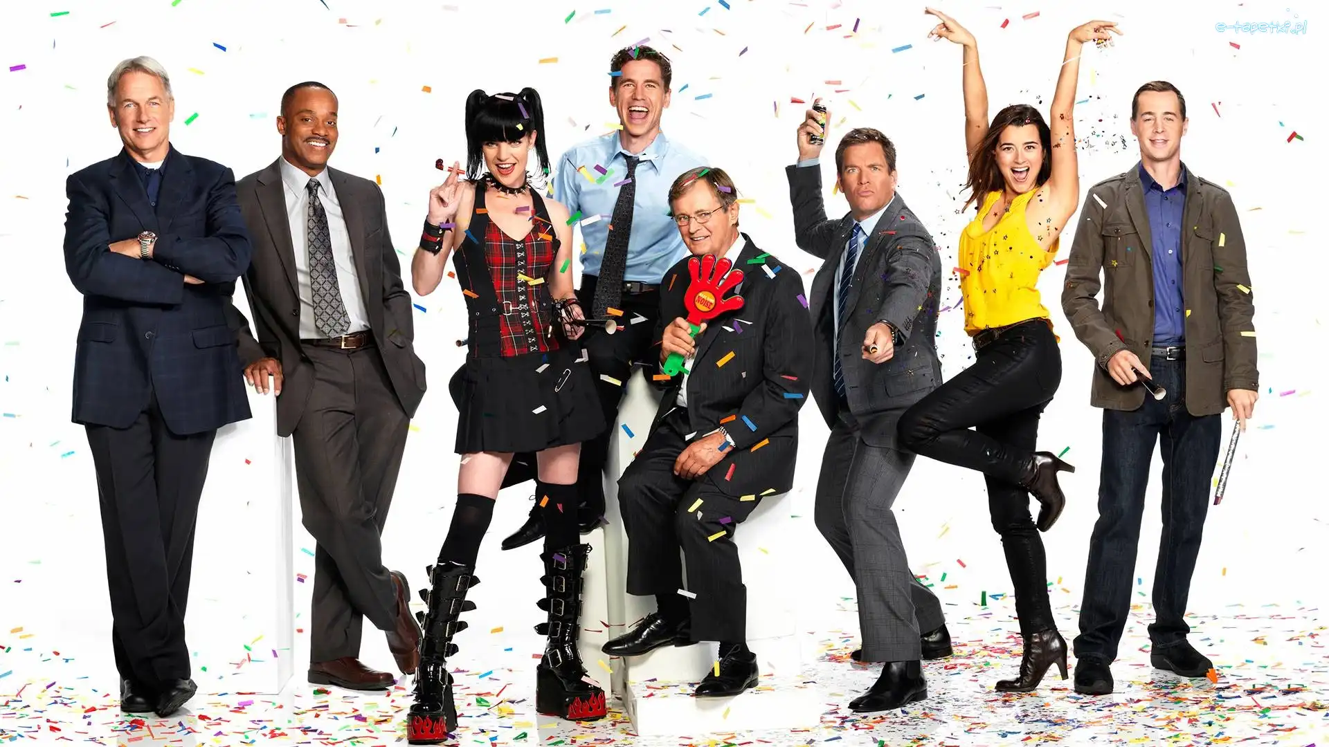 Serial, Cote De Pablo, Agenci NCIS, Mark Harmon, Michael Weatherly