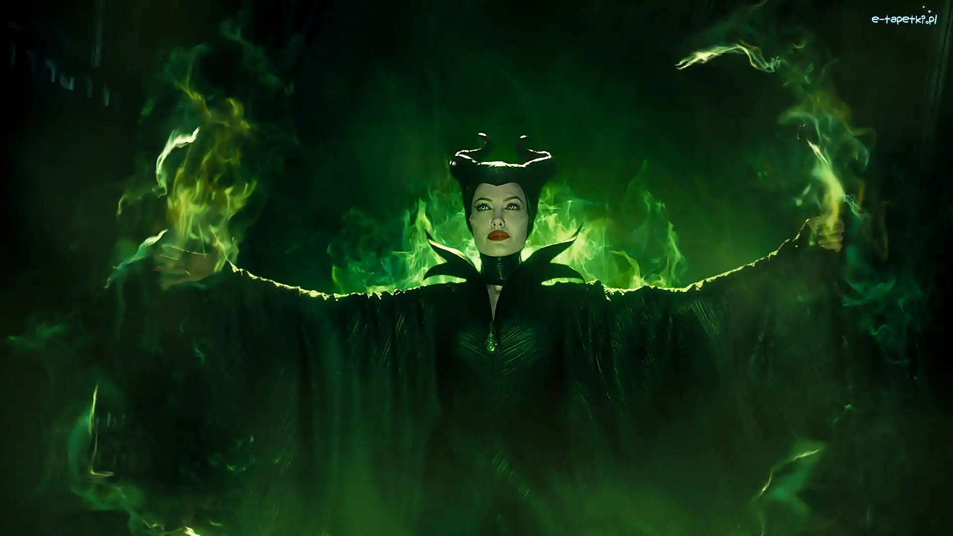 Film, Angelina Jolie, Fantasy, Czarownica