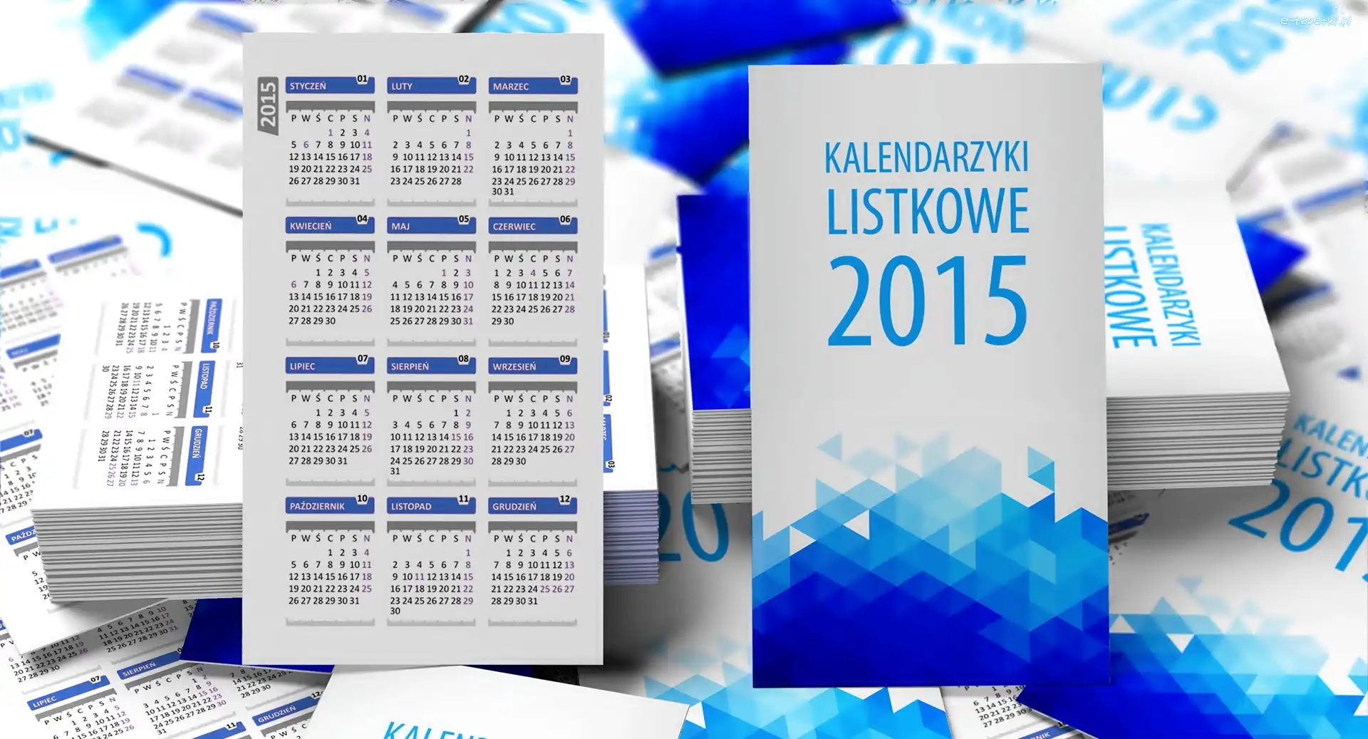2015, Kalendarze
