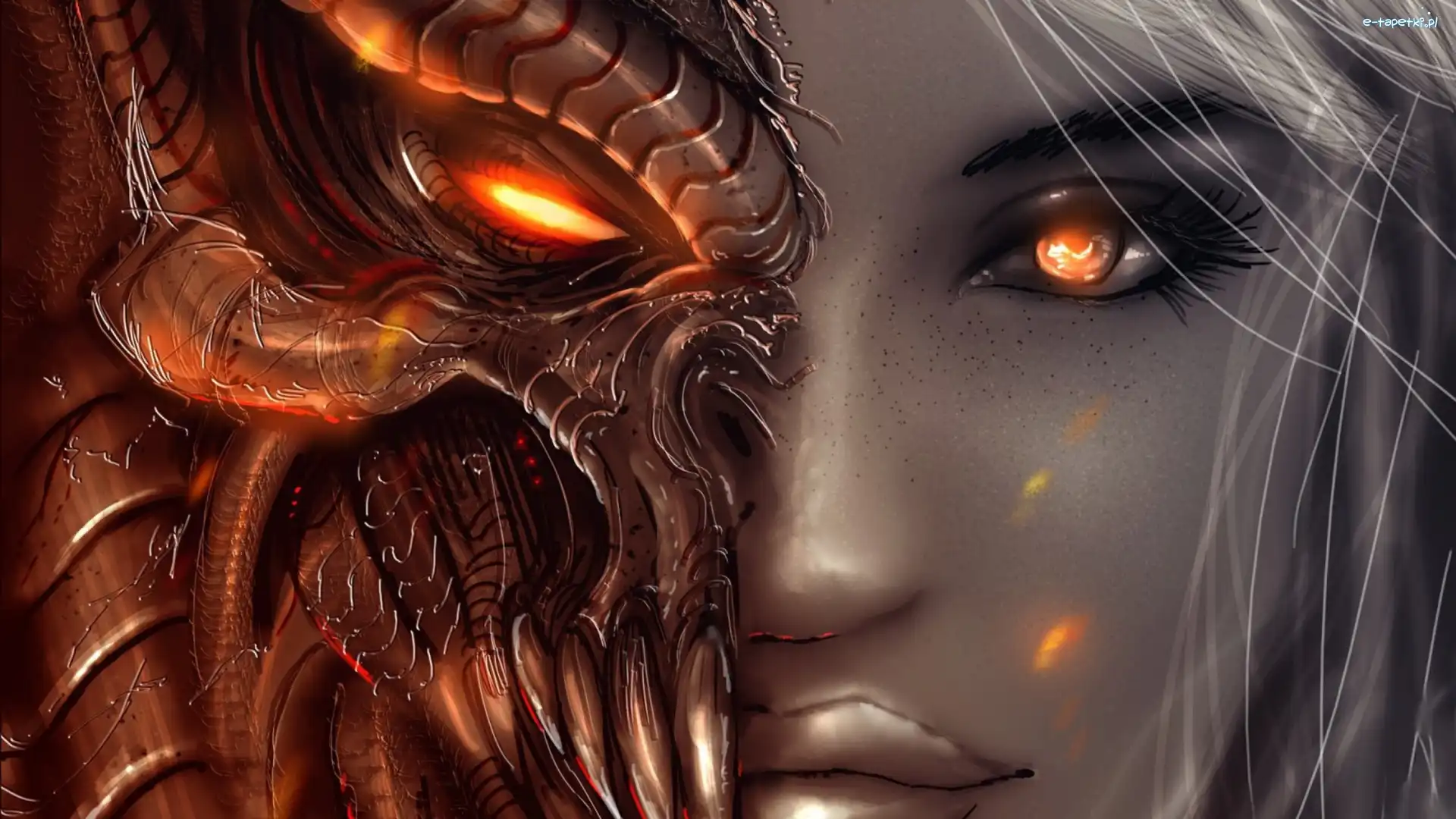 Kobieta, Diablo 3, Maska, Fantasy