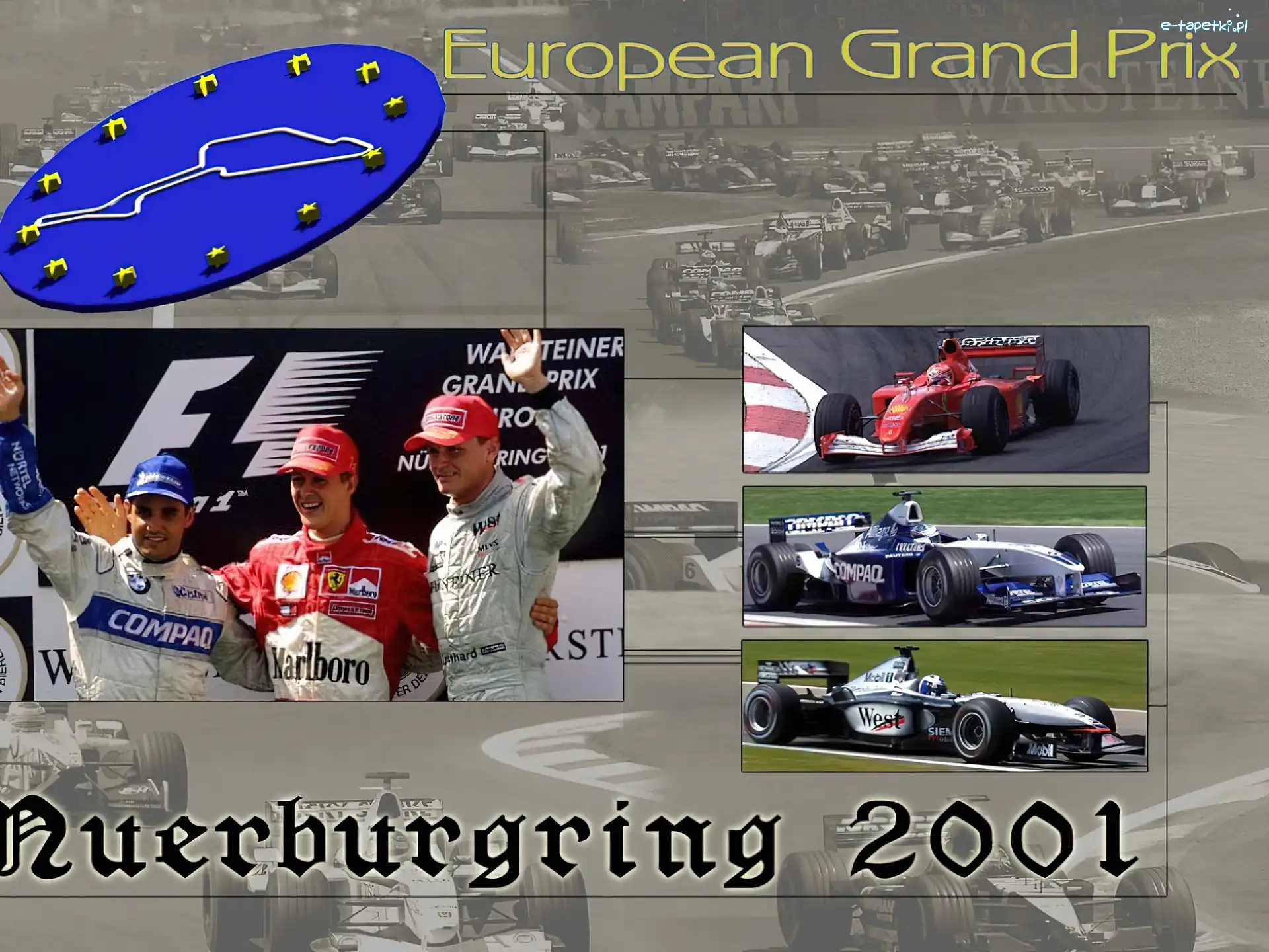 Europen Grand prix, Formuła 1